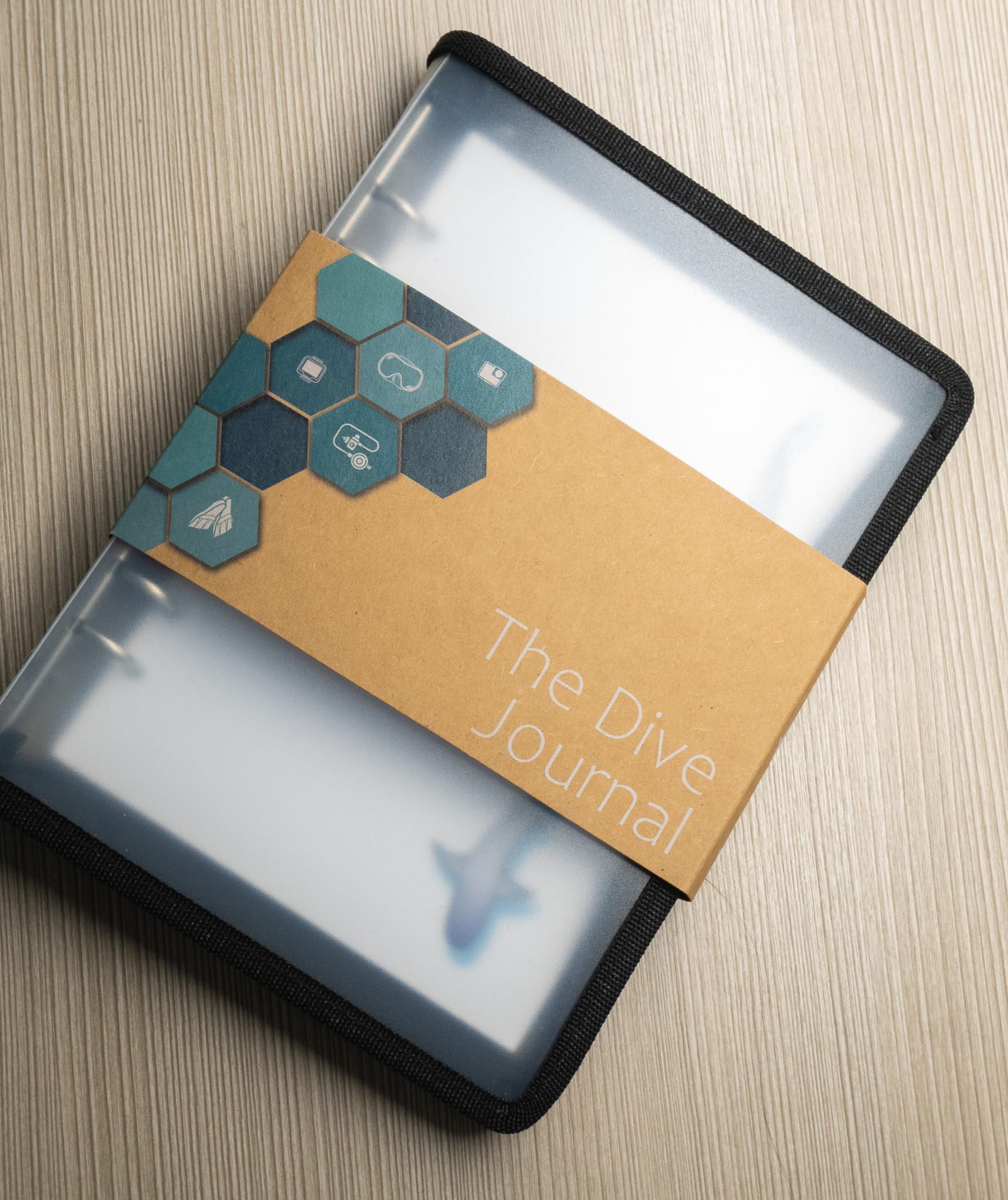 The Dive Journal closed binder